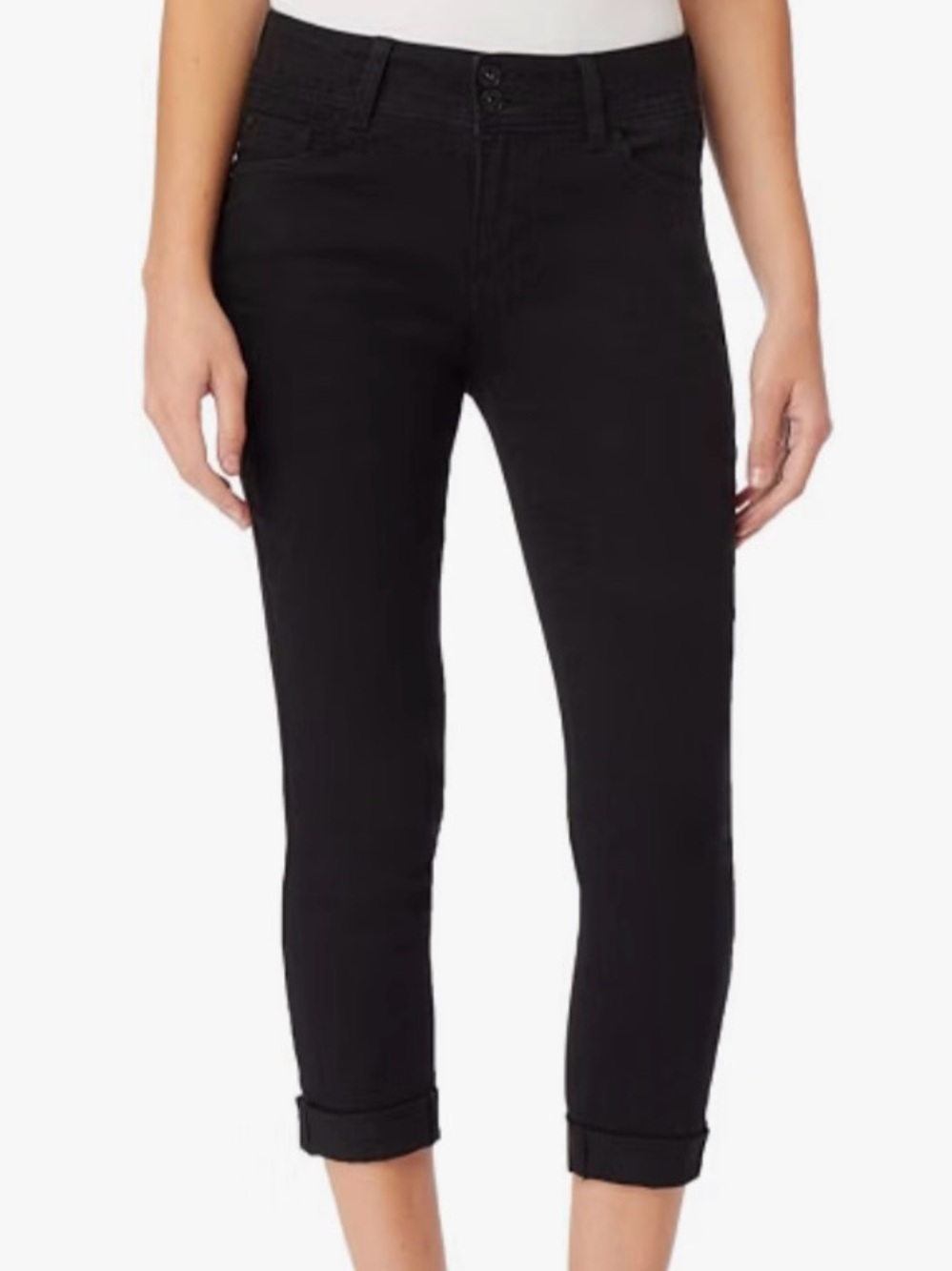 Wallflower Women’s Ultra Crop Mid-Rise Insta Soft Pants